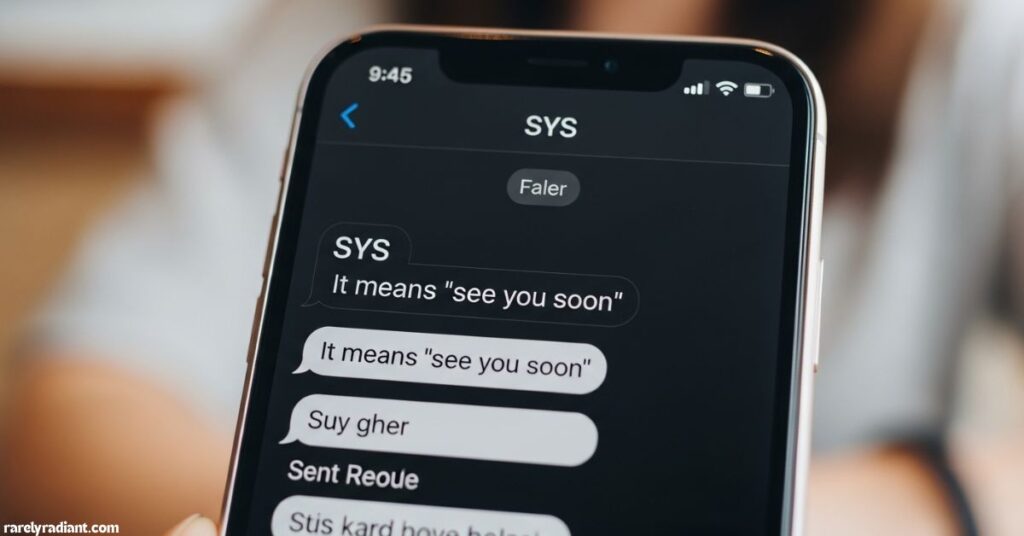 How SYS Differs From Similar Text Abbreviations