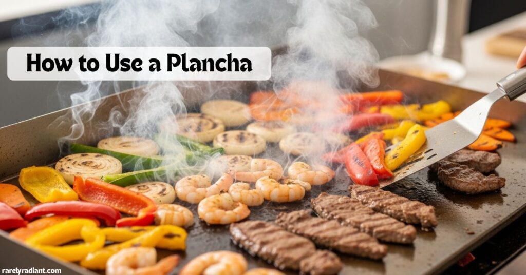 How to Use a Plancha