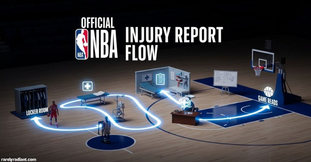Official NBA Injury Report Flow