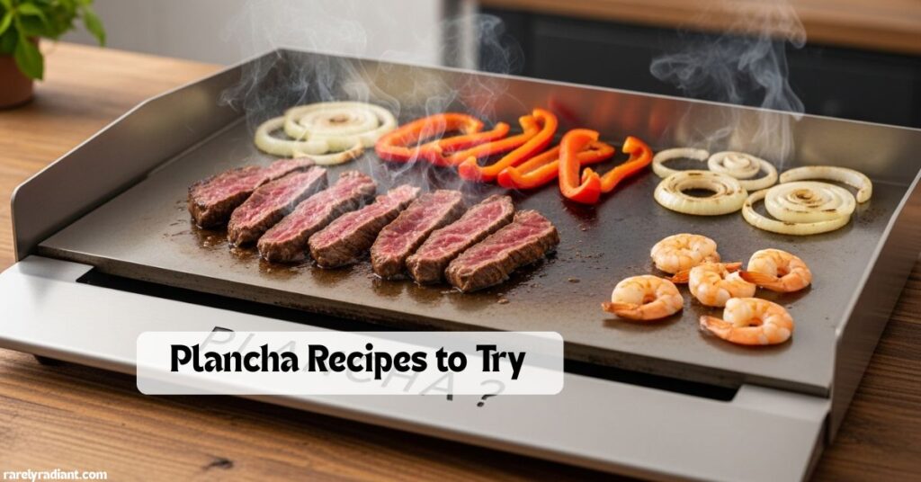 Plancha Recipes to Try