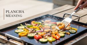 Plancha meaning