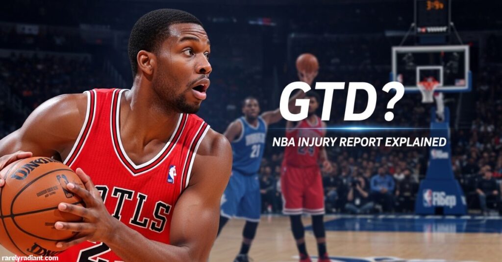 What Is GTD in NBA Injury Reports