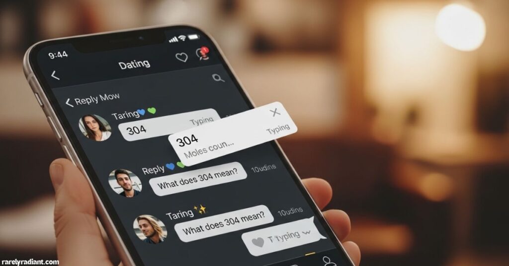304 Meaning in Dating Apps