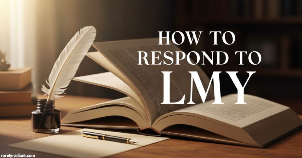 How to Respond to LMY