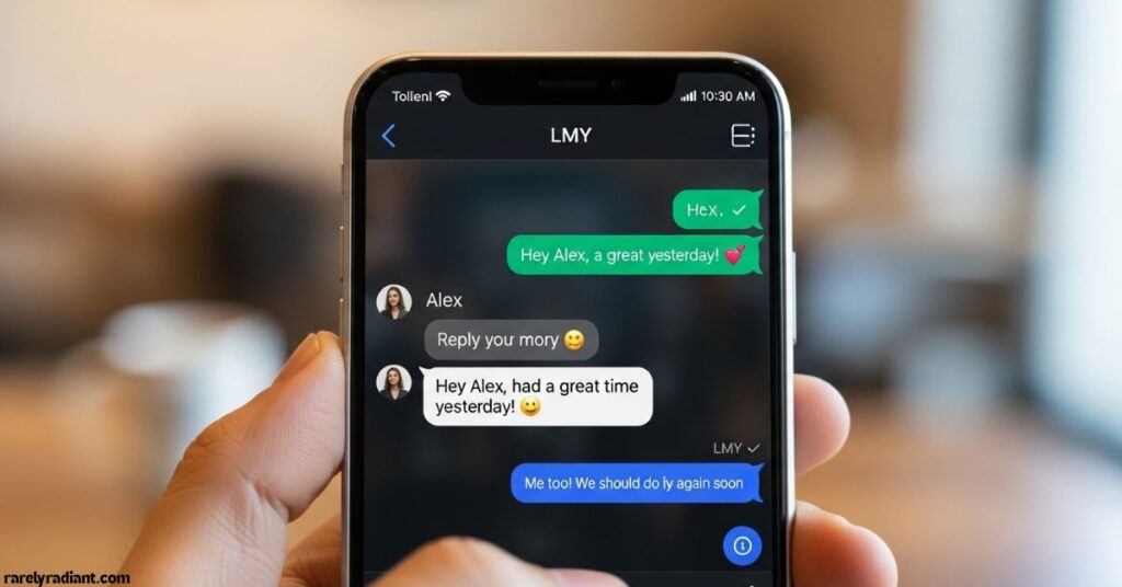 Real Chat Examples of LMY