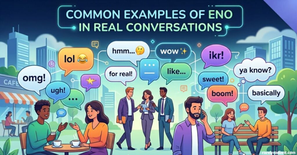 Common Examples of Eno in Real Conversations