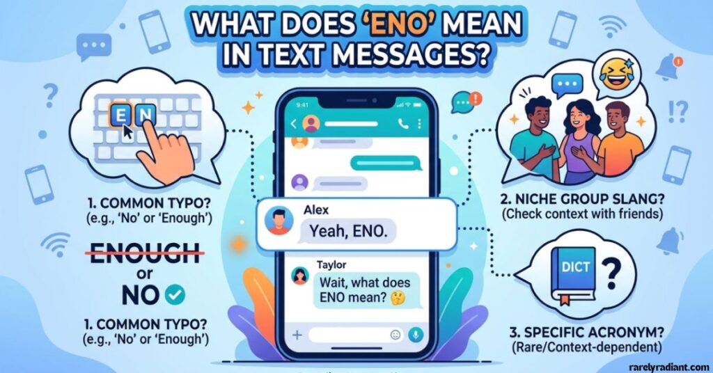 Eno Meaning in Text Messages