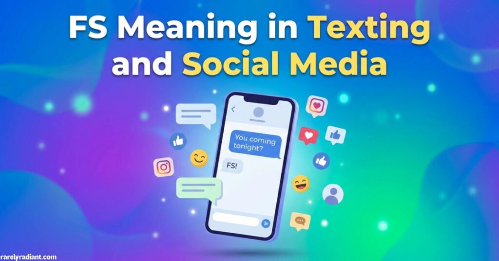 FS Meaning in Texting and Social Media