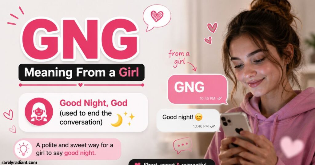 GNG Meaning From a Girl