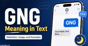 GNG Meaning in Text