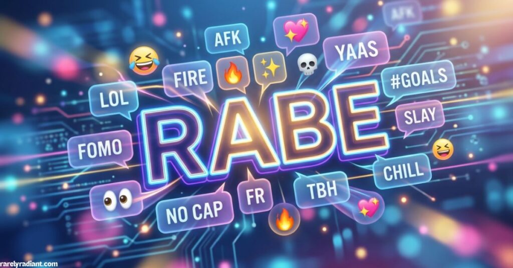 How Rabe Fits Into Modern Internet Slang