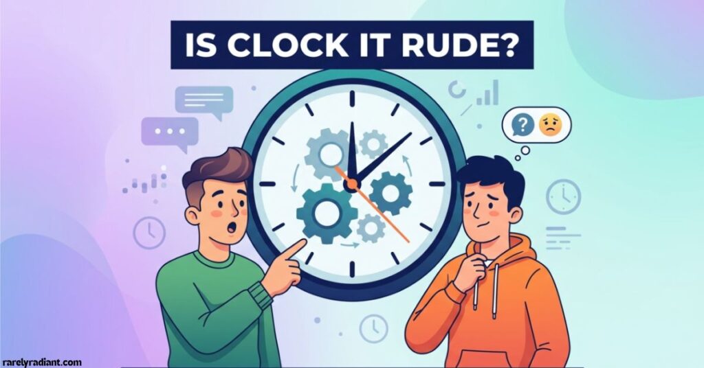 Is Clock It Rude
