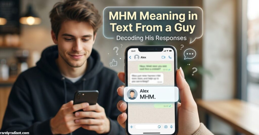MHM Meaning in Text From a Guy