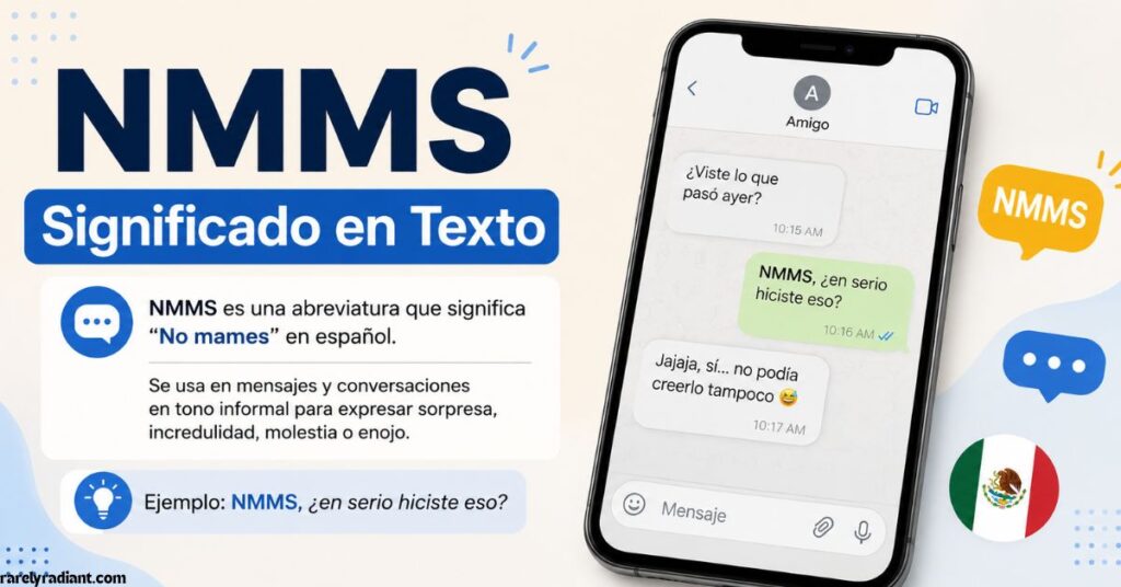 NMMS Meaning in Text Spanish